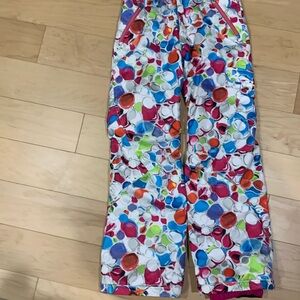 Girls Spider Ski /Snow Pants size 14